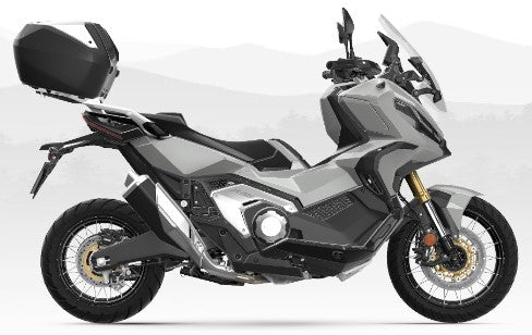 50L Top Box (2 helmets) that can be opened without removing the