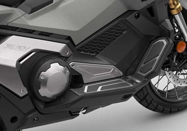 Voetsteunpanelen Set Honda X-ADV 750 — Roestvrij Staal met X-ADV Logo