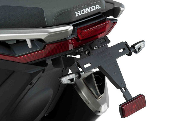Kentekenplaathouder Puig Honda X-ADV (2017-2020) — RVS